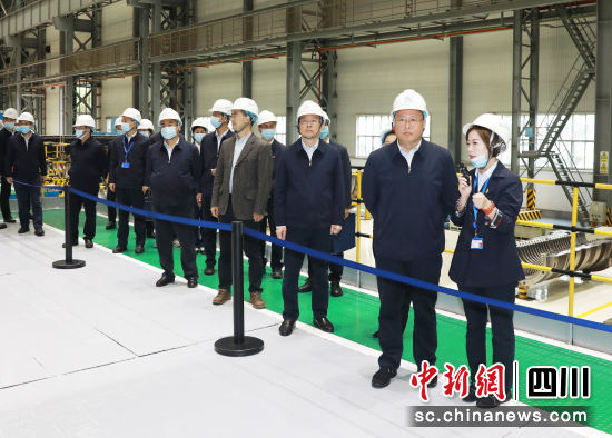參觀現場。